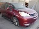 2004 Toyota Sienna XLE Burgundy 3.3L AT 2WD #Z24775